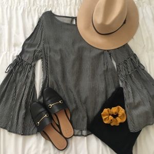 Bell Sleeve Blouse